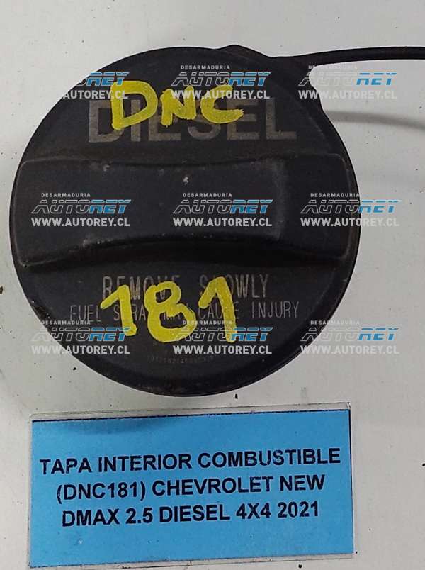Tapa Interior Combustible (DNC181) Chevrolet New Dmax Diesel 4×4 2021