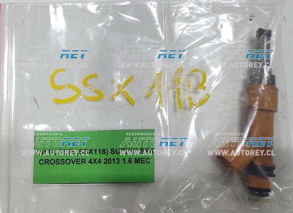 Inyector (SSX118) Suzuki SX4 Crossover 4×4 2013 1.6 MEC