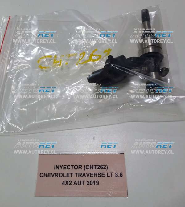 Inyector (CHT262) Chevrolet Traverse LT 3.6 4×2 AUT 2019