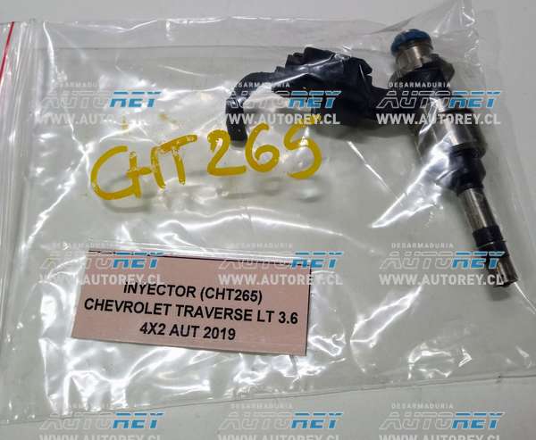 Inyector (CHT265) Chevrolet Traverse LT 3.6 4×2 AUT 2019