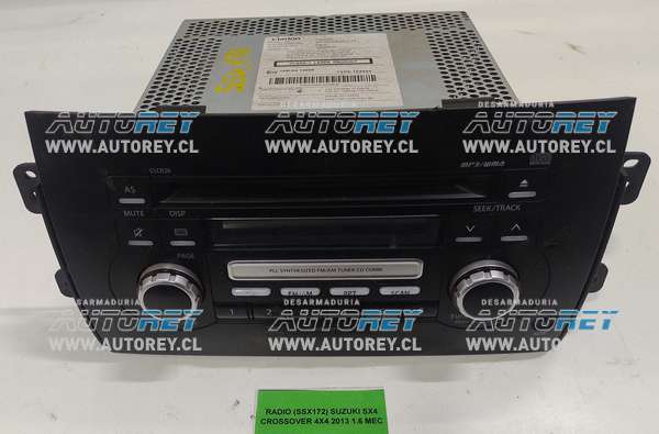 Radio (SSX172) Suzuki SX4 Crossover 4×4 2013 1.6 MEC