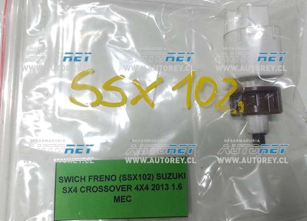 Swich Freno (SSX102) Suzuki SX4 Crossover 4×4 2013 1.6 MEC