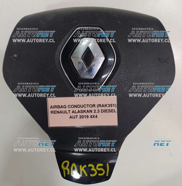 Airbag Conductor (RAK351) Renault Alaskan 2.3 Diesel AUT 2019 4×4
