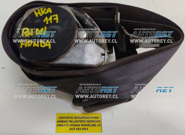 Cinturón Seguridad Para Airbag Delantero Derecho (HRA117) Honda Ridgeline 3.5 AUT 4×4 2012