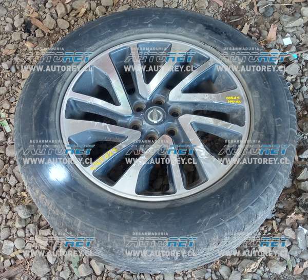 Llanta Aluminio Con Neumático 255 60 R18 (NNF027) Nissan NP300 2.3 4×4 Mec 2018