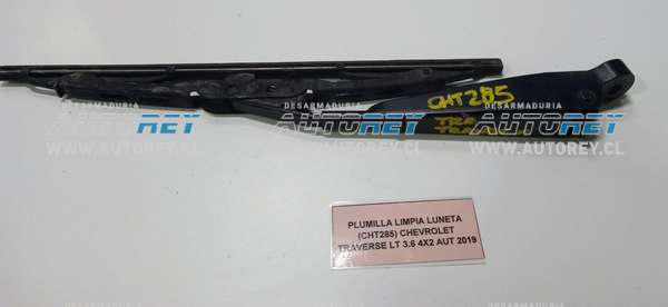 Plumilla Limpia luneta (CHT285) Chevrolet Traverse LT 3.6 4×2 AUT 2019