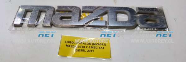 Logo Portalon (MVA012) Mazda BT50 2.5 MEC 4×4 Diesel 2011