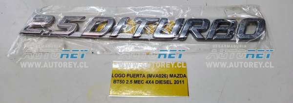 Logo Puerta (MVA026) Mazda BT50 2.5 MEC 4×4 Diesel 2011