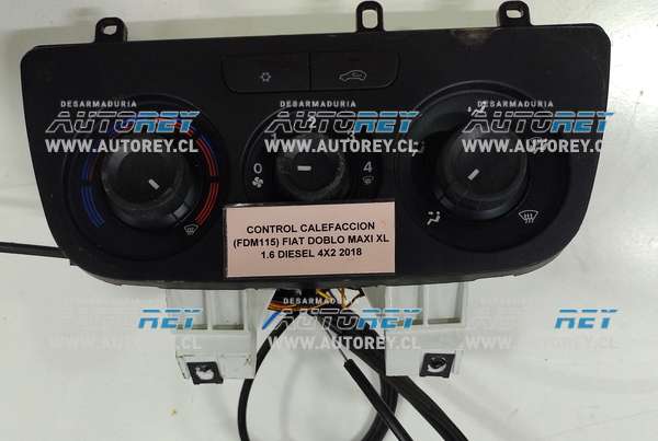 Control Calefacción (FDM115) Fiat Doblo Maxi XL 1.6 Diesel 4×2 2018