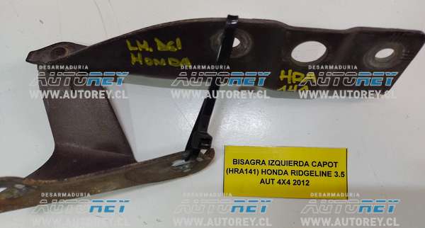 Bisagra Izquierda Capot (HRA141) Honda Ridgeline 3.5 AUT 4×4 2012