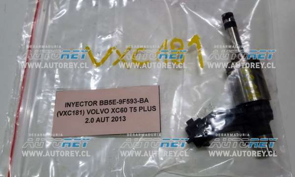 Inyector BB5E-9F593-BA (VXC181) Volvo XC60 T5 PLUS 2.0 AUT 2013