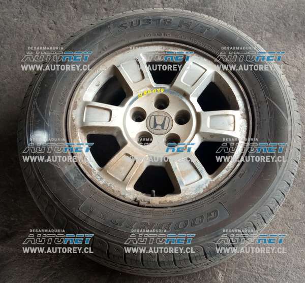 Llanta Aluminio Detalle Con Neumático 245 65 R17 (HRA016) Honda Ridgeline 3.5 Aut 4×4 2012