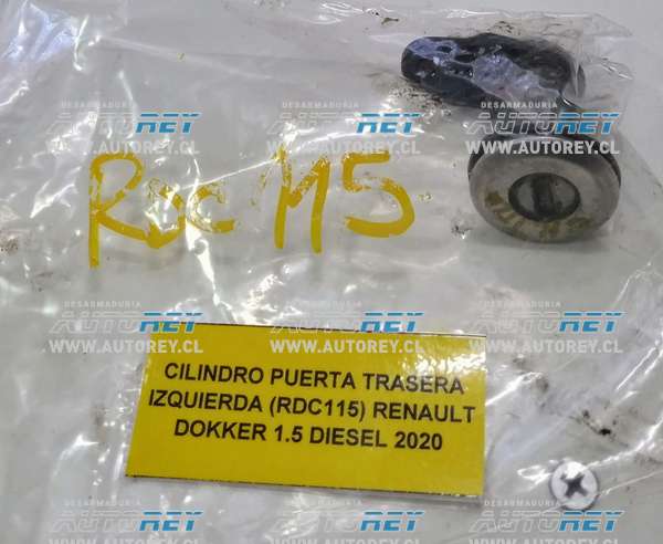 Cilindro Puerta Trasera Izquierda (RDC115) Renault Dokker 1.5 Diesel 2020