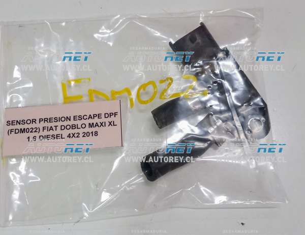 Sensor Presion Escape DPF (FDM022) Fiat Doblo maxi XL 1.6 Diesel 4×2 2018