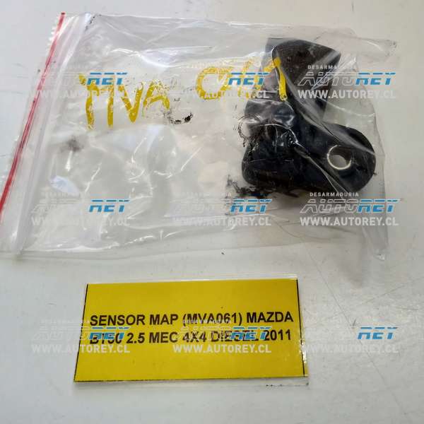 Sensor Map (MVA061) Mazda BT50 Tailandesa 2.5 MEC 4×4 Diesel 2011