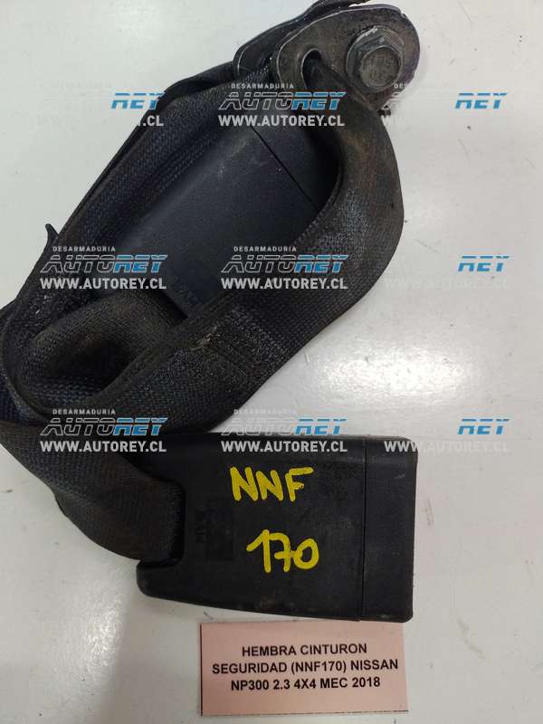 Hembra Cinturon Seguridad (NNF170) Nissan Np300 2.3 4×4 MEC 2018