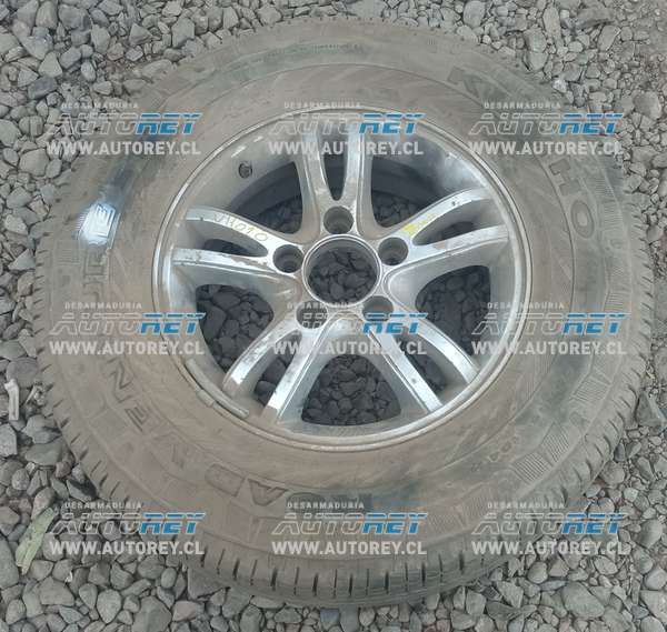 Llanta Aluminio Con Neumático 225 75 R16 (SNH016) Ssangyong New Actyon 2.0 Mec 2016