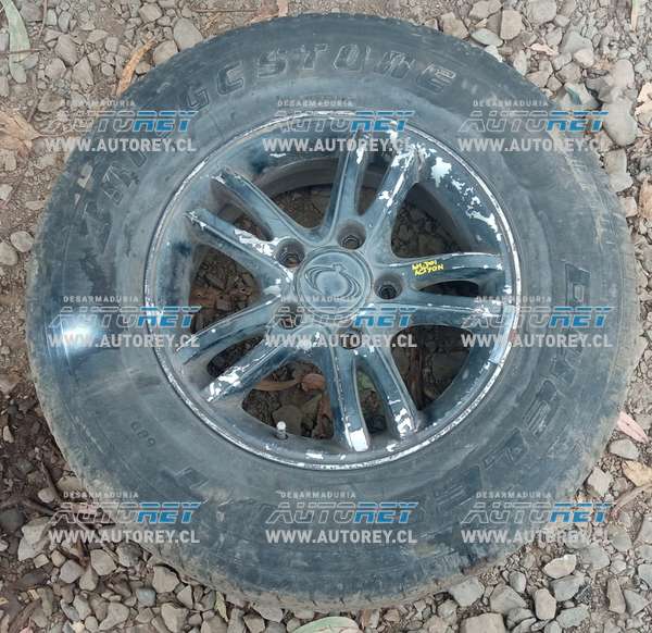 Llanta Aluminio Con Neumático 245 70 R16 (SNH017) Ssangyong New Actyon 2.0 Mec 2016