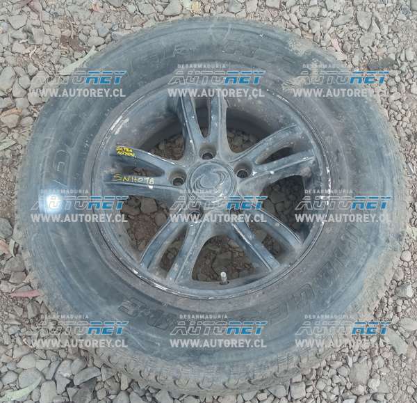 Llanta Aluminio Con Neumático 245 70 R16 (SNH018) Ssangyong New Actyon 2.0 Mec 2016