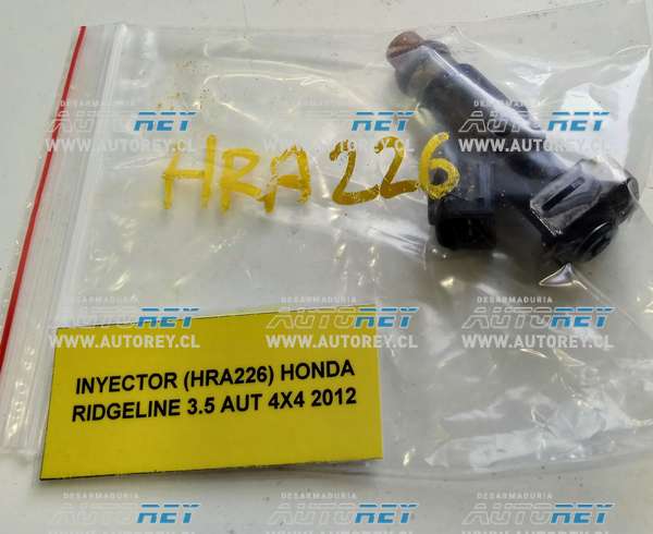 Inyector (HRA226) Honda Ridgeline 3.5 AUT 4×4 2012