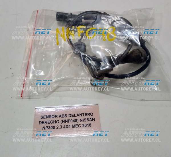 Sensor ABS Delantero Derecho (NNF048) Nissan NP300 4×4 MEC 2018