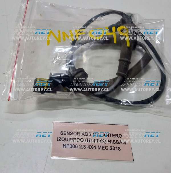 Sensor ABS Delantero Izquierdo (NNF049) Nissan NP300 2.3 4×4 MEC 2018