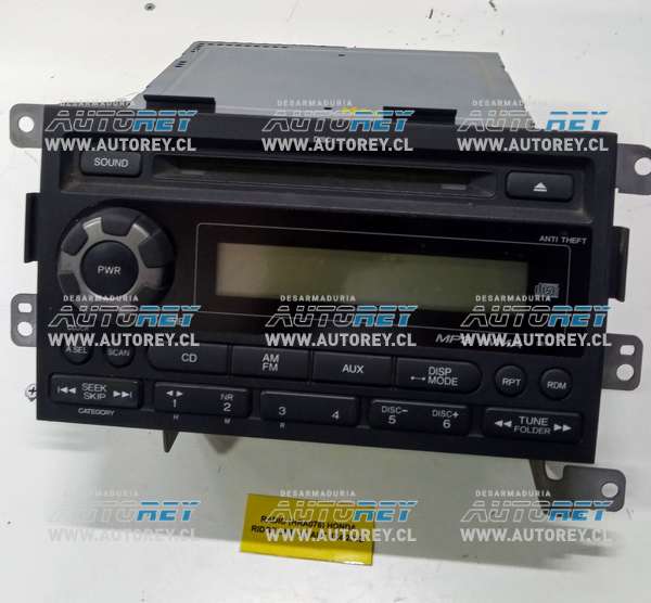 Radio (HRA076) Honda Ridgeline 3.5 AUT 4×4 2012