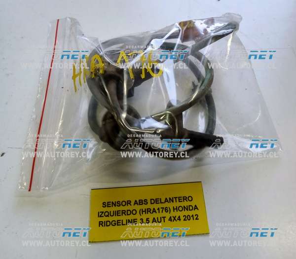 Sensor ABS Delantero Izquierdo (HRA176) Honda Ridgeline 3.5 AUT 4×4 2012