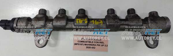 Válvula Presión Combustible Con Riel (MPS167) Mahindra Pik UP 2.2 2020 4×2