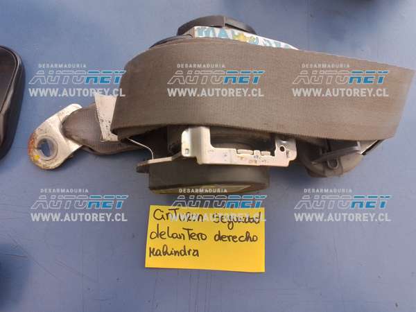 Cinturon seguridad delantero derecho mahindra pick up