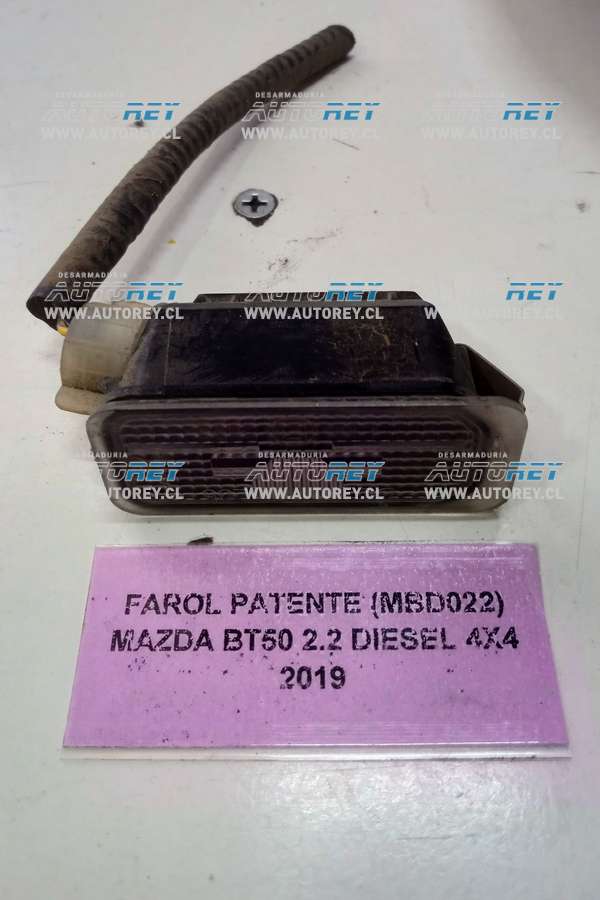 Farol Patente (MBD022) Mazda BT50 2.2 Diesel 4×4 2019