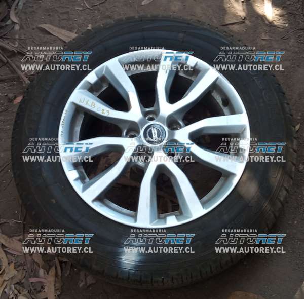 Llanta Aluminio Con Neumático 255 65 R17 (NXB023) Nissan Xtrail 2.5 AUT 4×2 2021