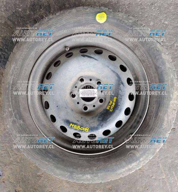 Llanta Fierro Con Neumático 195 65 R15 (MBB008) Mercedes Benz Citan 1.5 MEC 4×2 2021
