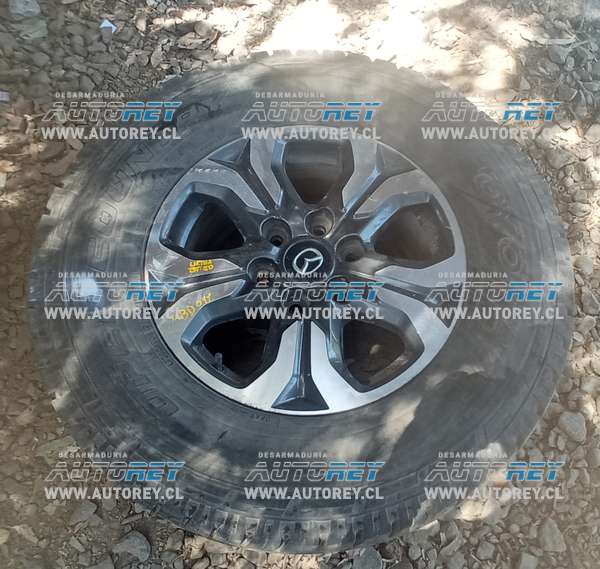 Llanta Aluminio Detalle Con Neumático 285 70 R17 (MBD010) Mazda BT50 2.2 Diesel 4×4 2019