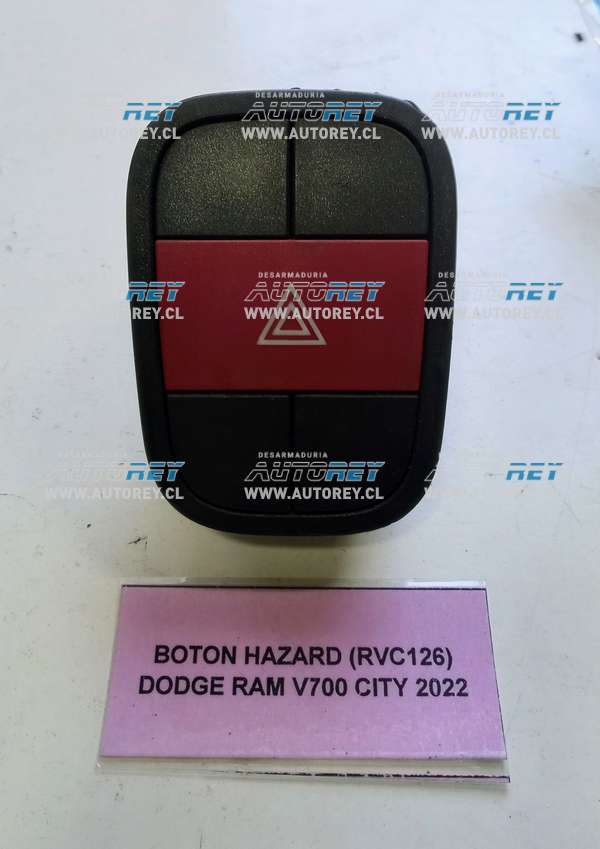 Botón Hazard (RVC126) Dodge RAM V700 CITY 2022