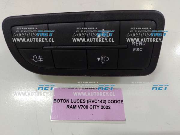 Botón Luces (RVC142) Dodge Ram V700 City 2022