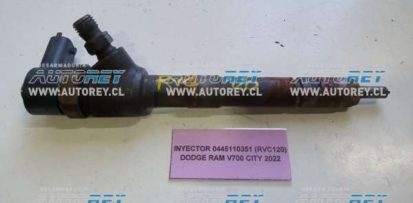 Inyector 0445110351 (RVC120) Dodge RAM V700 CITY 2022