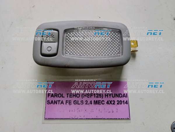 Farol Techo (HSF125) Hyundai Santa Fe GLS 2.4 MEC 4×2 2014