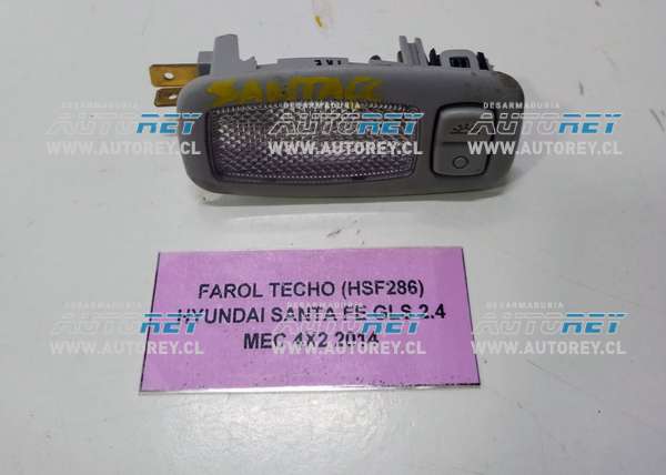 Farol Techo (HSF286) Hyundai Santa Fe GLS 2.4 MEC 4×2 2014