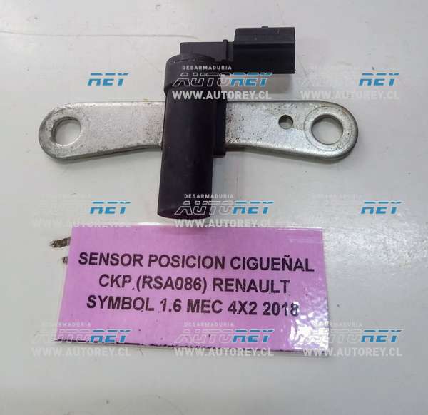 Sensor Posicion Cigüeñal CKP (RSA086) Renault Symbol 1.6 MEC 4×2 2018