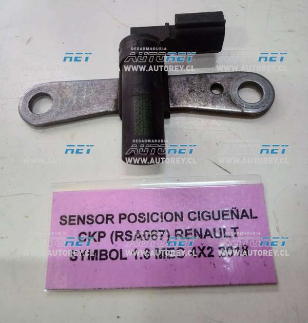 Sensor Posicion Cigüeñal CKP (RSA087) Renault Symbol 1.6 MEC 4×2 2018
