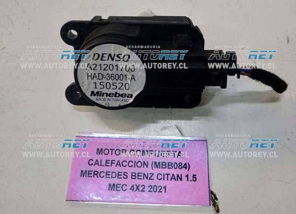 Motor Compuerta Calefacción (MBB074) Mercedes Benz Citan 1.5 MEC 4×2 2021