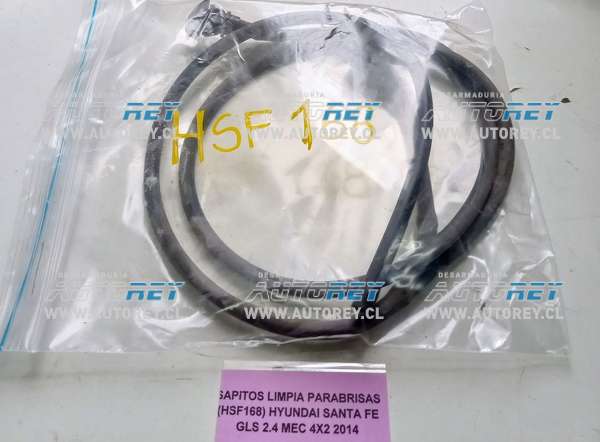 Sapitos limpia Parabrisas (HSF168) Hyundai Santa Fe GLS 2.4 MEC 4×2 2014