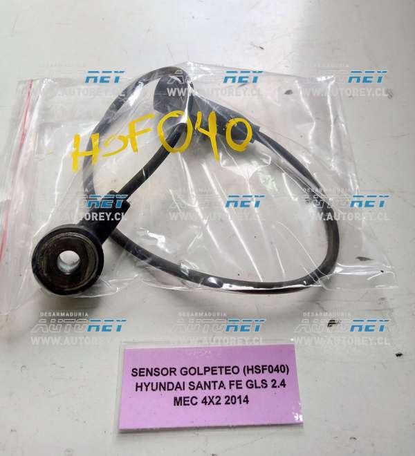 Sensor Golpeteo (HSF040) Hyundai Santa Fe GLS 2.4 MEC 4×2 2014