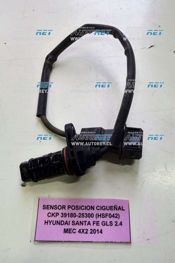 Sensor Posicion Cigüeñal CKP 39180-25300 (HSF042) Hyundai Santa Fe GLS 2.4 MEC 4×2 2014