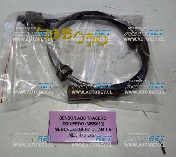Sensor ABS Trasero Izquierdo (MBB030) Mercedes Benz Citan 1.5 MEC 4×2 2021