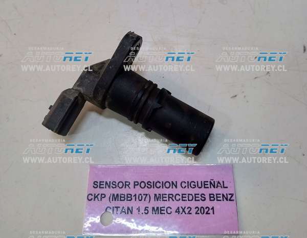 Sensor Posicion Cigüeñal CKP (MBB107) Mercedes Benz Citan 1.5 MEC 4×2 2021