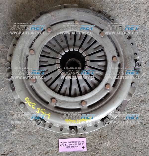 Volante Motor (HSF276) Hyundai Santa fe GLS 2.4 MEC 4×2 2014