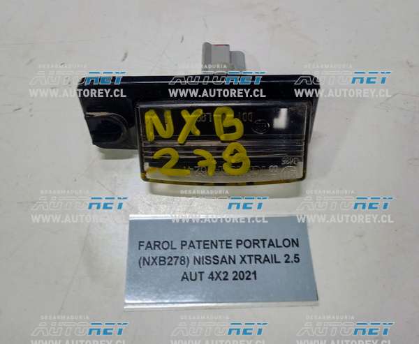 Farol Patente Portalon (NXB278) Nissan Xtrail 2.5 AUT 4×2 2021