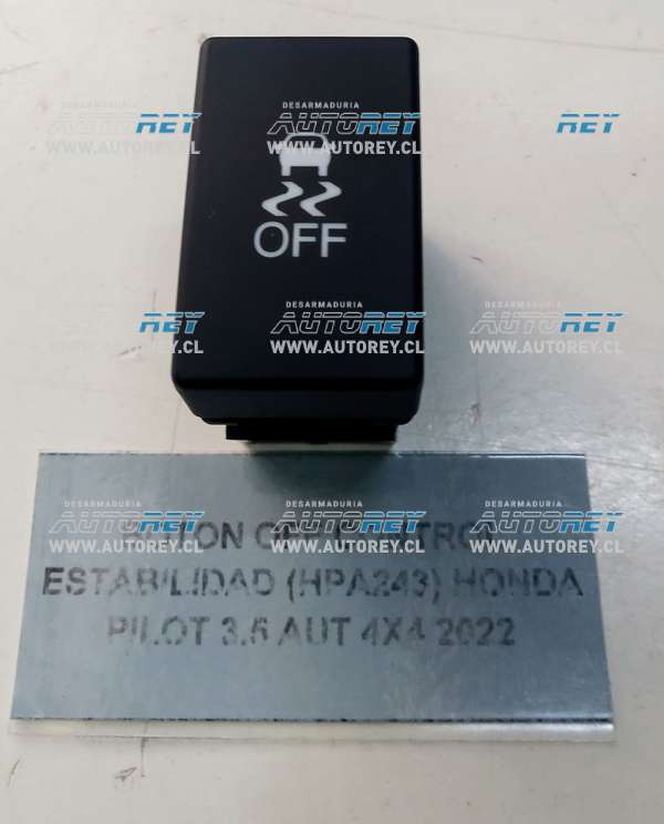 Boton OFF Control Estabilidad (HPA243) Honda Pilot 3.5 AUT 4×4 2022